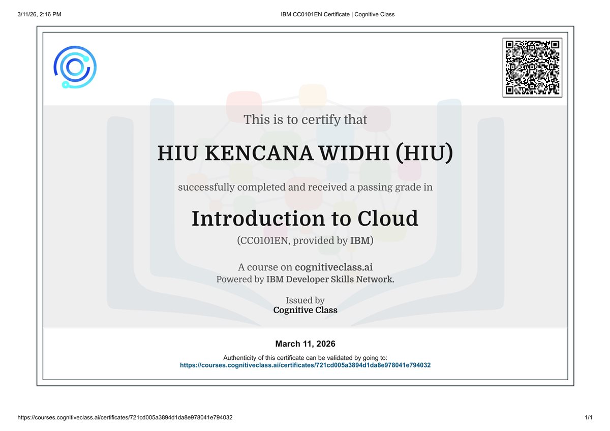 Introduction to Cloud